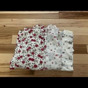 3 Christmas turtlenecks